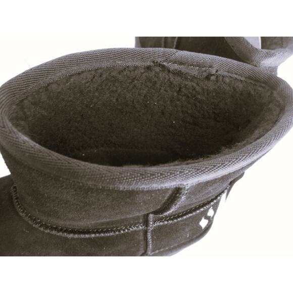 New SKECHERS Keepsakes Stacked Womens Platform Suede Pull On Boots Sz 8 - Picture 9 of 12